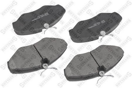Тормозные колодки передние RENAULT TRAFIC 01--, OPEL VIVARO OPEL VIVARO 06--, NISSAN PRIMASTAR 02--