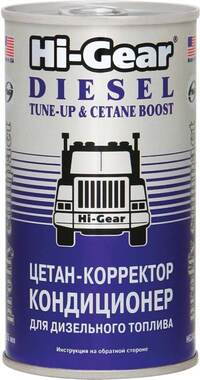 HG3435 Цетан-корректор и кондиц.для диз. топлива (на 70-90л)Diesel Tune-up& Cetane Boost 325мл(12шт)