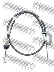 Трос ручника T-TA LXS RX330/350 03-- (дисковый) L
