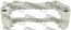 Суппорт тормозной передний MITSUBISHI GALANT EA2A, EA3A, DJ, DM 96--, LANCER CS, CY 00--