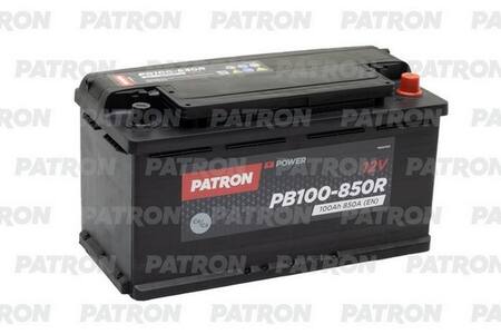 PATRON POWER 12V 100AH 850A ETN 0(R+) B13 353x175x190mm 21,6kg