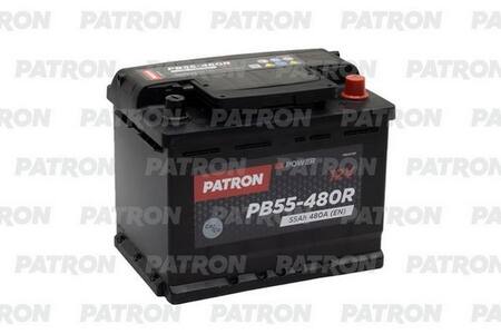 PATRON POWER 12V 55AH 480A ETN 0(R+) B13 242x175x190mm 13,1kg