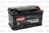 PATRON POWER 12V 80AH 720A (R+) B13 315x175x175mm 17,5kg