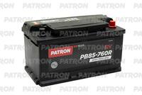 PATRON PLUS 12V 85AH 760A (R+) B13 315x175x175mm 17,9kg