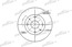 Тормозной диск передний NISSAN SUNNY B13, N14