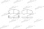Тормозные колодки передние OPEL FRONTERA A 95-- (Датчик: нет)