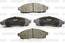 Тормозные колодки передние MITSUBISHI L200 05-- (Датчик: нет)