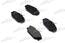 Тормозные колодки передние RENAULT CLIO 00--, MEGANE 99--, LAGUNA 99-- (Датчик: нет)