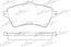Тормозные колодки передние LAND ROVER FREELANDER LN 98-06