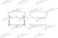 Тормозные колодки передние SUZUKI ALTO EF, HA 94-02, SWIFT AH, AJ 90-02 (Датчик: пласт.)