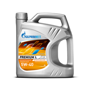 Масло GAZPROMNEFT PREMIUM L 5W40 (полусинтетика) 4L