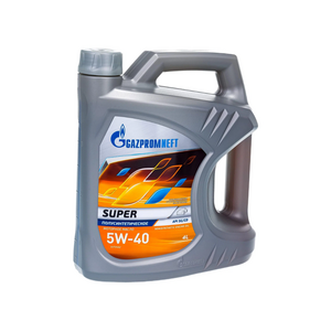 Масло GAZPROMNEFT SUPER 5W40 (полусинтетика) 4L