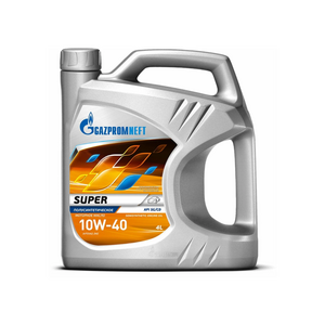 Масло GAZPROMNEFT SUPER 10W40 (полусинтетика) 4L