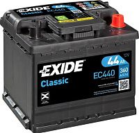 Аккумуляторная батарея Exide 44/Ч Classic EC440 